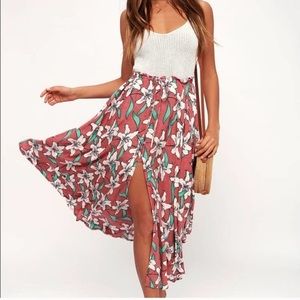 O’Neill floral maxi skirt